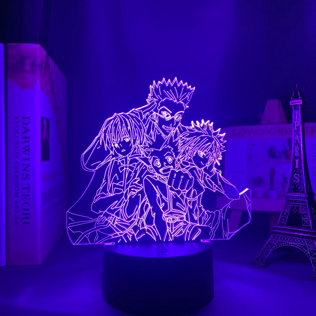 Hunter x Hunter Anime 3D LED Night Light