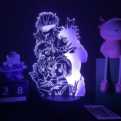 Jujutsu Kaisen Anime 3D LED Night Light