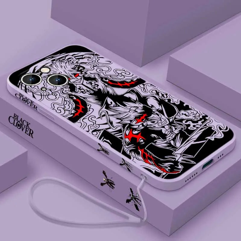 Black Clover Anime Phone Case