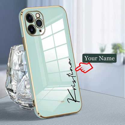 Luxury Silicone Name Case for iPhone - Vélanoworld