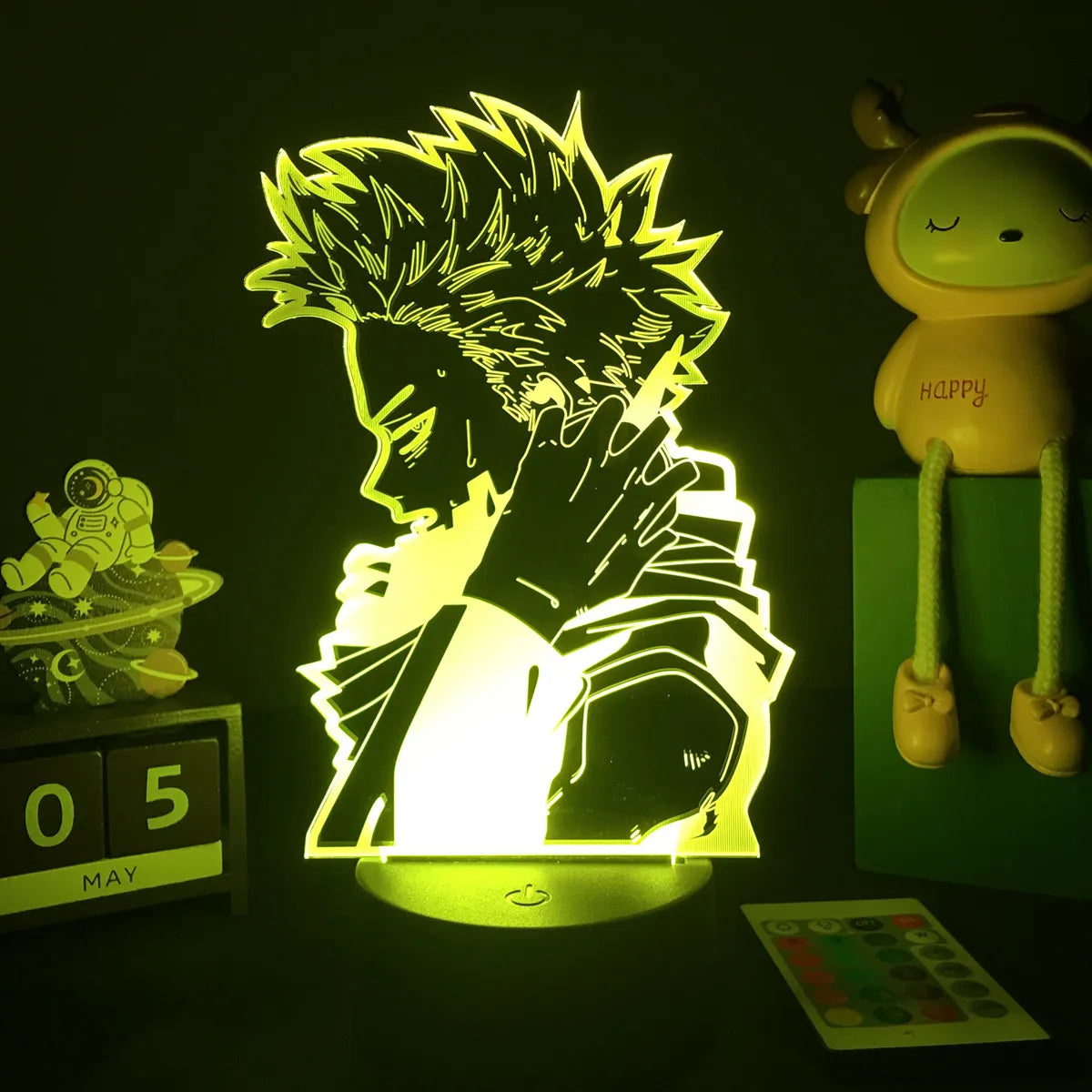 My Hero Academia Anime 3D LED Night Light