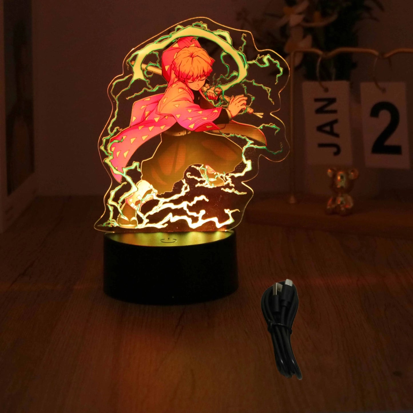Demon Slayer Anime 3D Lamp