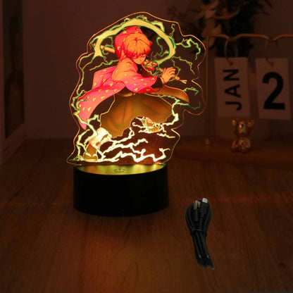 Demon Slayer Anime 3D Lamp