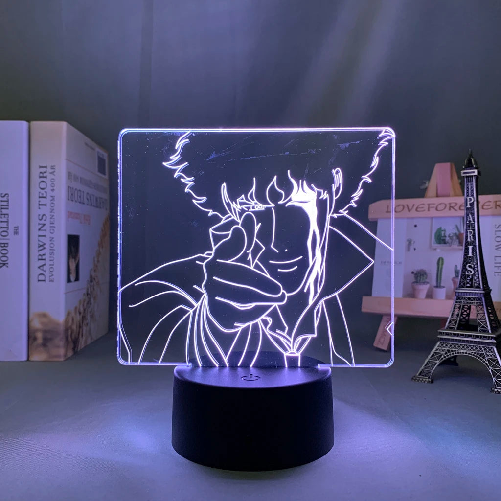 Cowboy Bebop Anime 3D LED Night Light