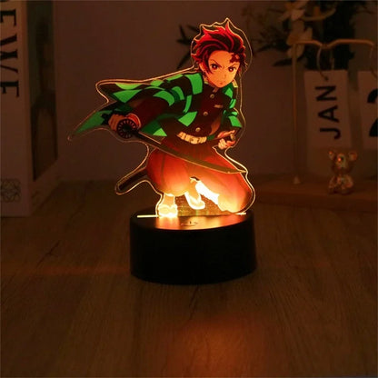 Demon Slayer Anime 3D Lamp