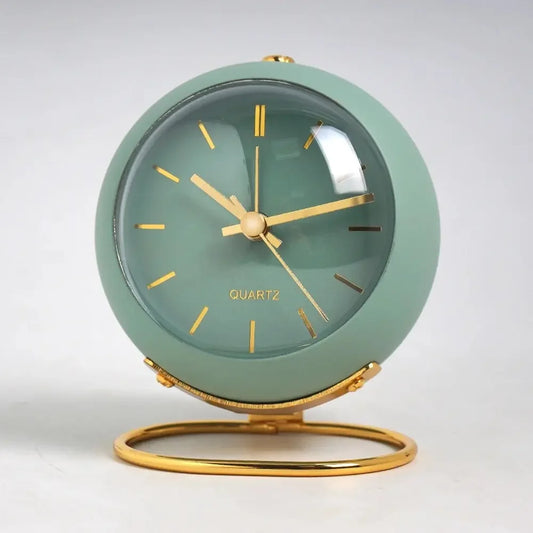 Vintage Metal Needle Alarm Clock