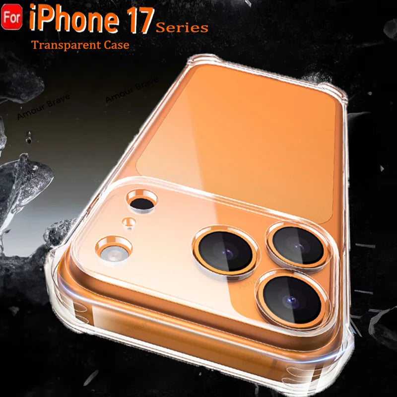 Transparent Crystal Clear Phone Case