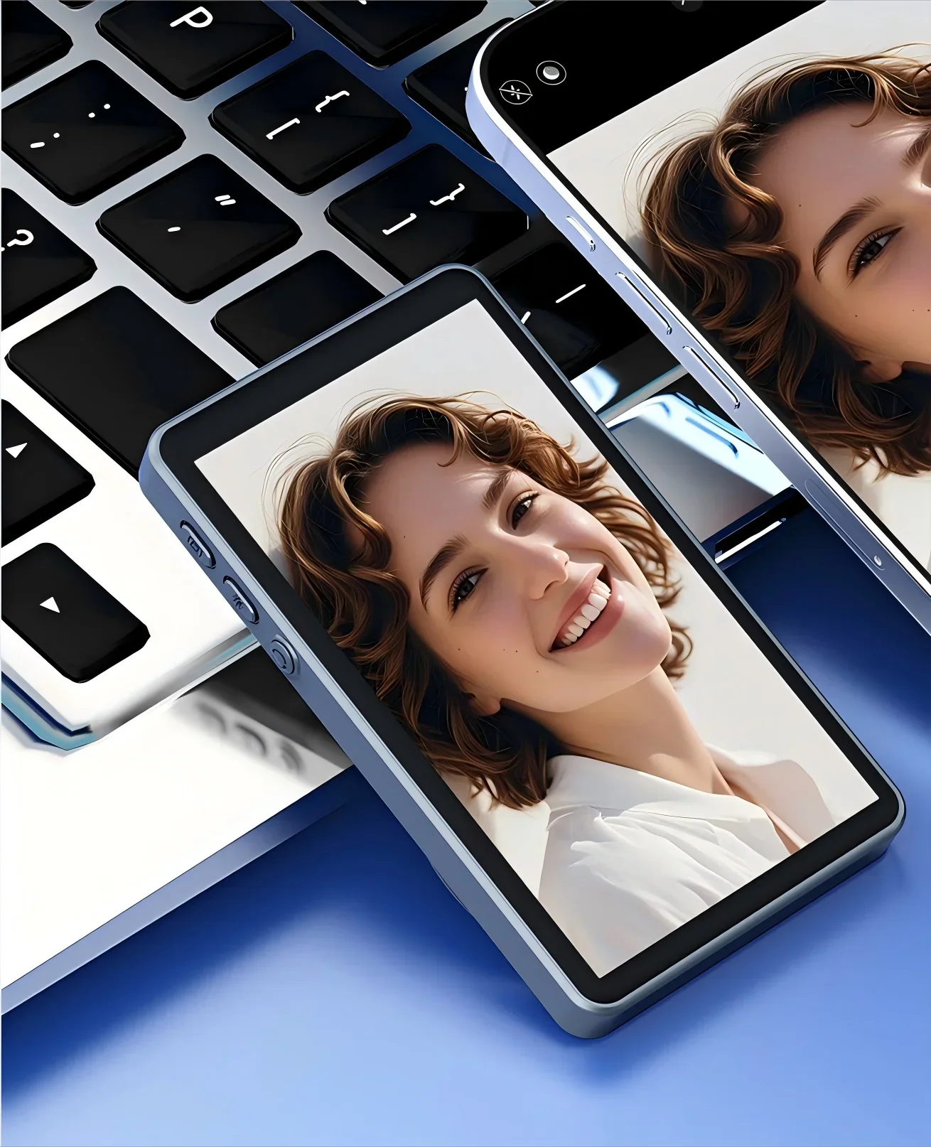 Wireless Selfie Monitor with Bluetooth Shutter