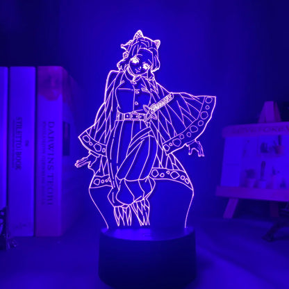 Demon Slayer Anime 3D LED Night Lamp