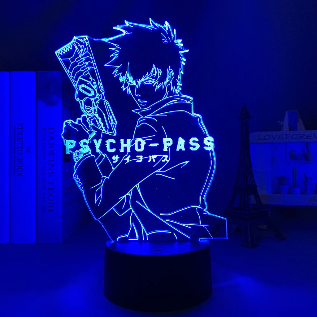 Psycho-Pass Anime 3D LED Night Light