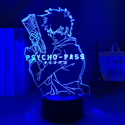 Psycho-Pass Anime 3D LED Night Light