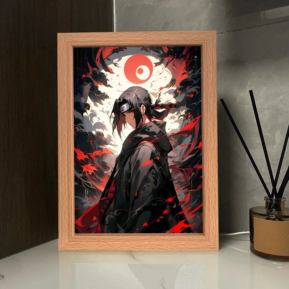 Naruto Anime LED Light Painting