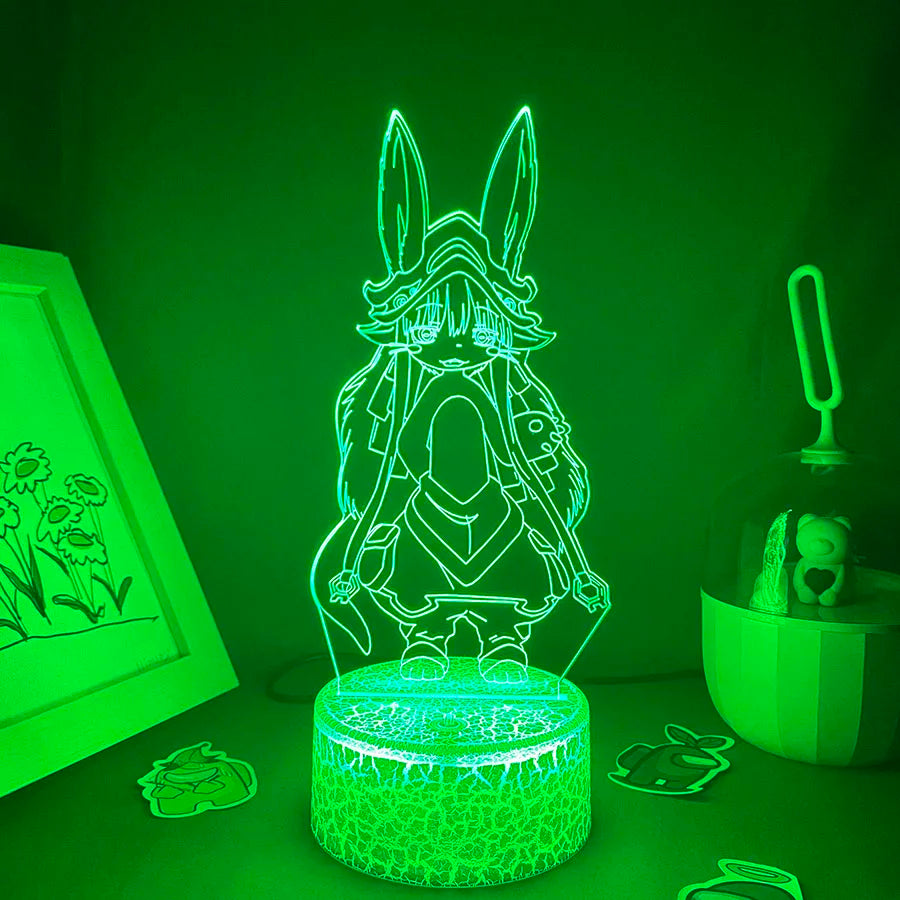 Made in Abyss Anime 3D LED Night Light