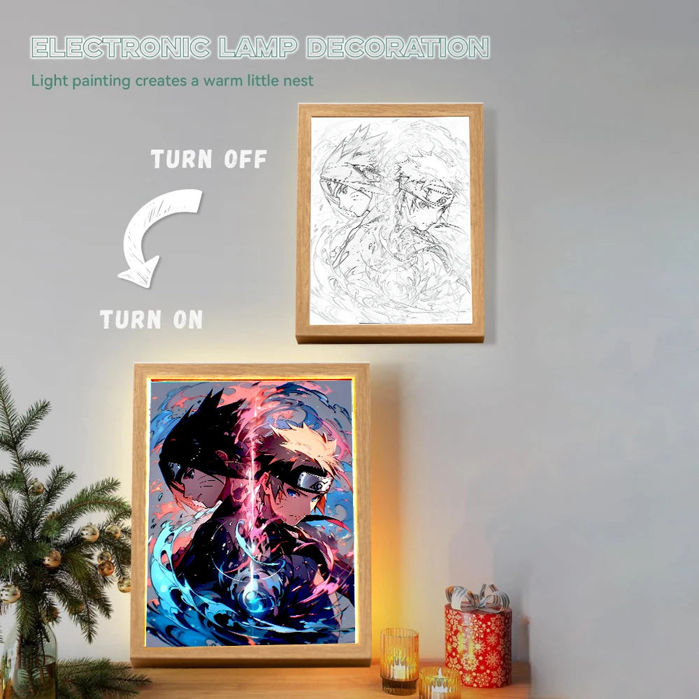 Naruto Anime LED Photo Frame Night Light