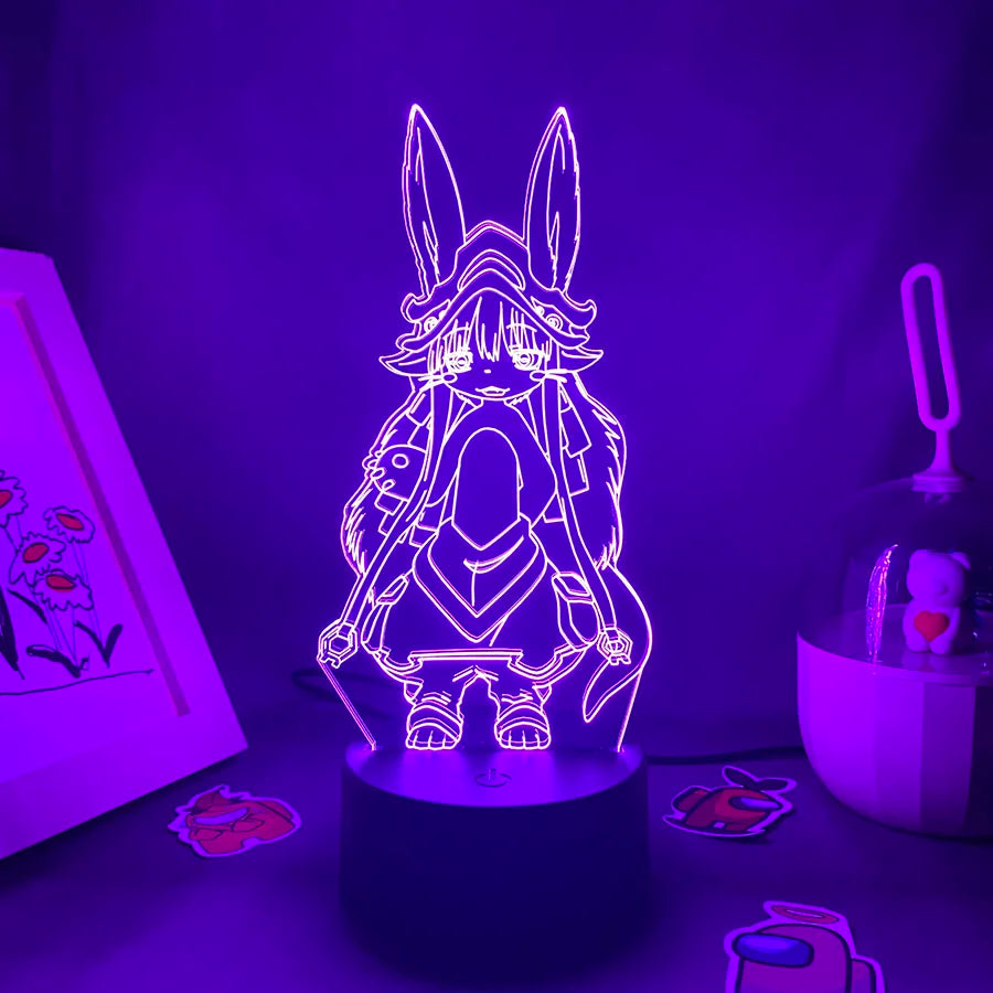 Made in Abyss Anime 3D LED Night Light