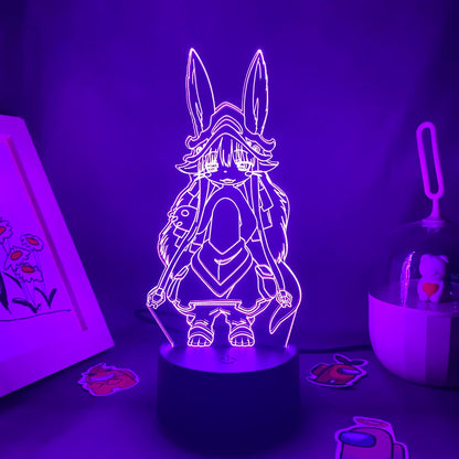 Made in Abyss Anime 3D LED Night Light