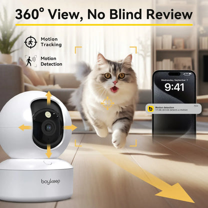 360° Indoor Dome Security Camera