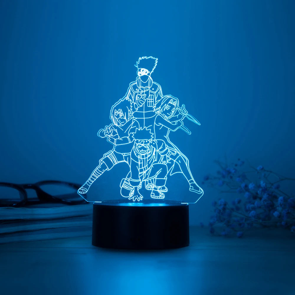 Naruto Anime 3D LED Night Lamp