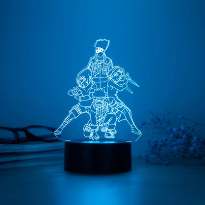Naruto Anime 3D LED Night Lamp