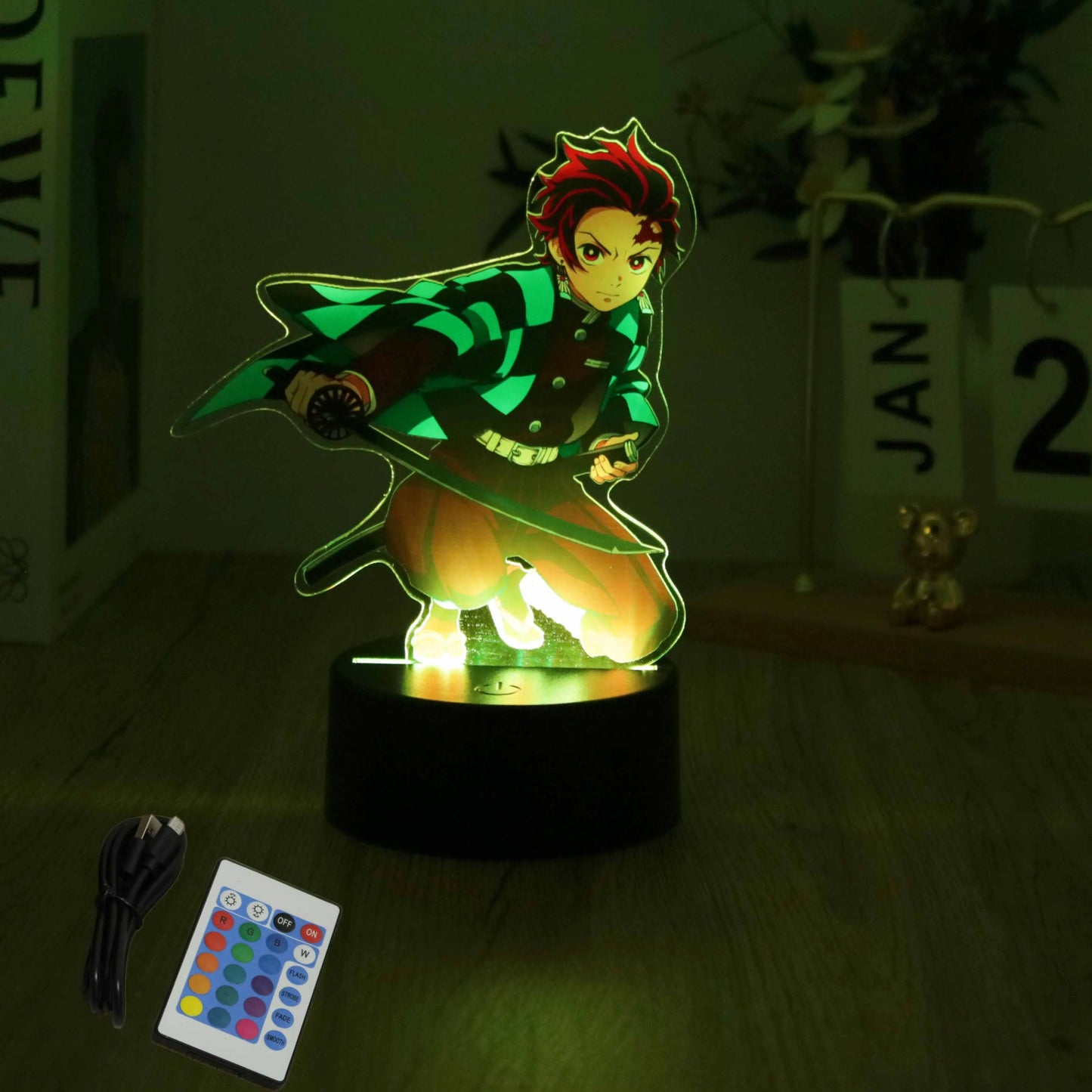 Demon Slayer Anime 3D Lamp