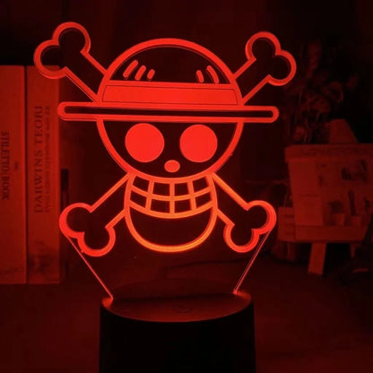One Piece Anime 3D LED Night Light