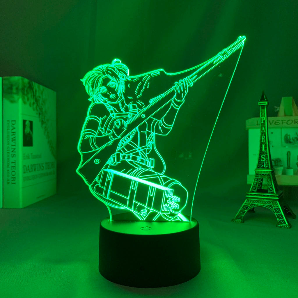 Attack on Titan 3D LED Anime Lamp
