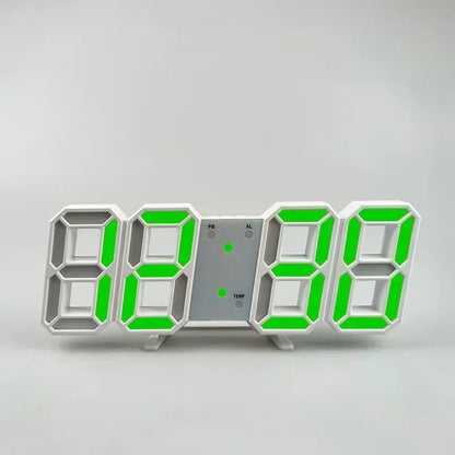 3D LED Wall & Desk Digital Clock