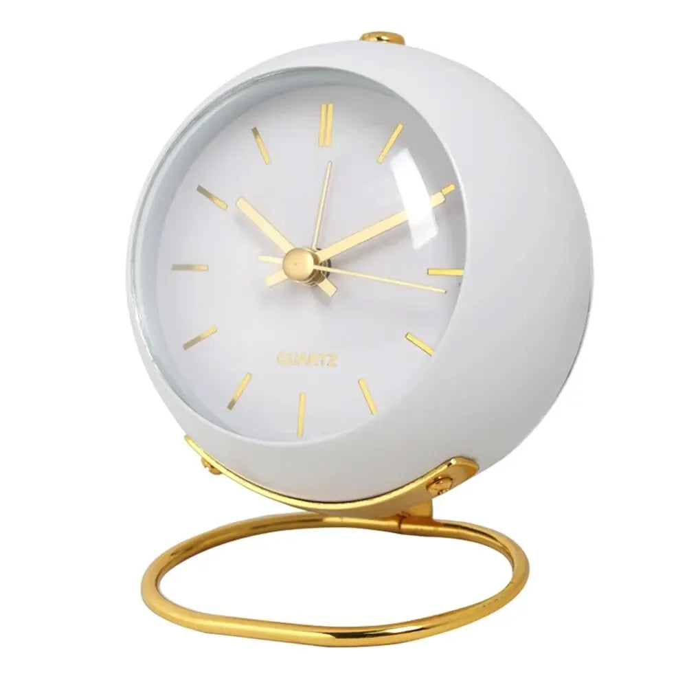 Vintage Metal Needle Alarm Clock