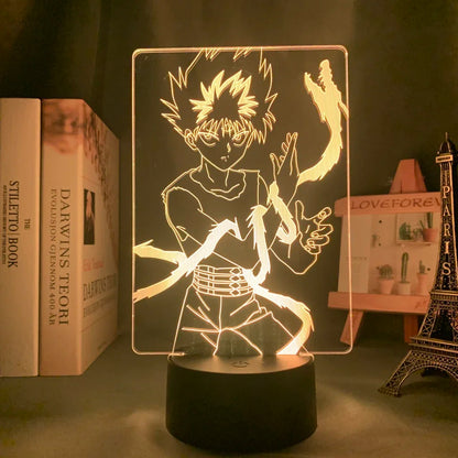 Yu Yu Hakusho Anime 3D LED Night Light