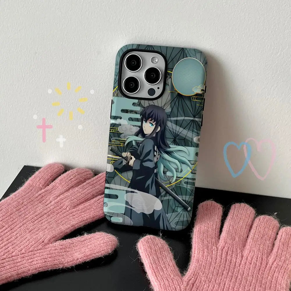 Demon Slayer Transparent iPhone Case