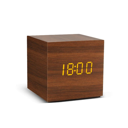 LED Digital Alarm Clock with Temperature Display