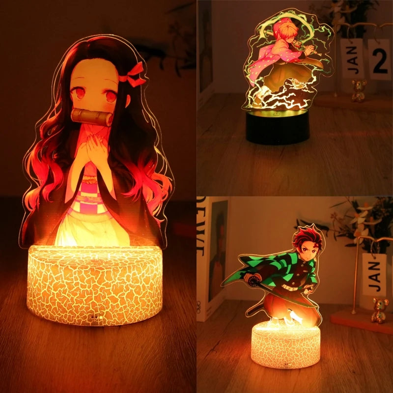 Demon Slayer Anime 3D Lamp