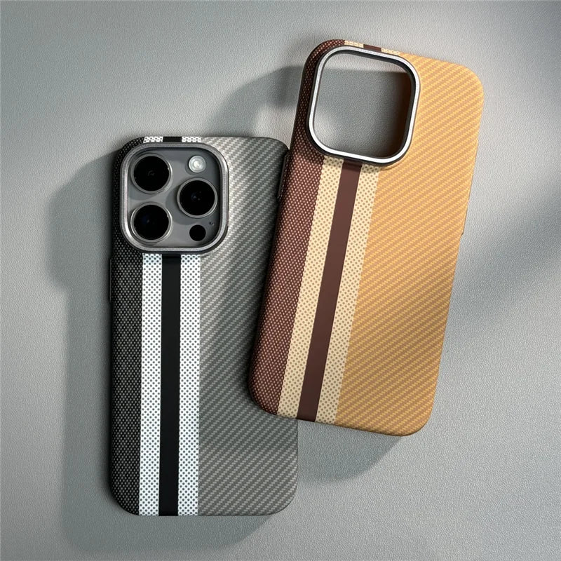 Hit Colour Carbon Fiber MagSafe Case