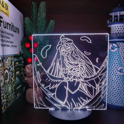 Overlord Anime 3D LED Night Light