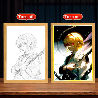 Hunter × Hunter Anime LED Light Painting Frame
