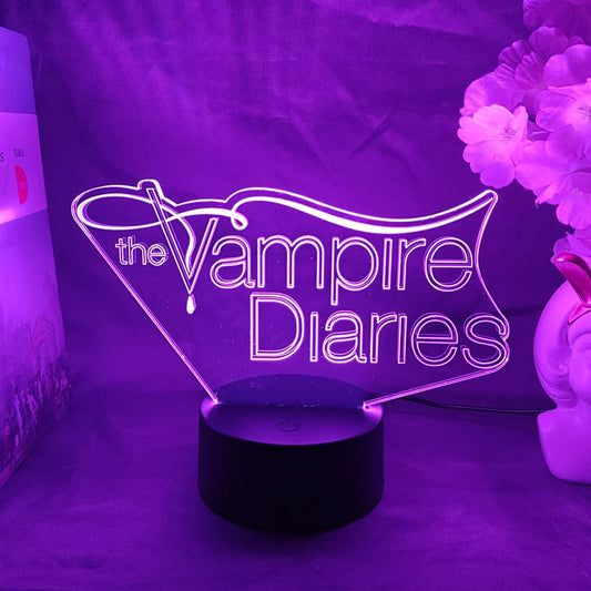 The Vampire Diaries 3D LED Night Light