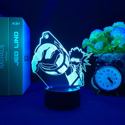 My Hero Academia Anime 3D LED Night Light