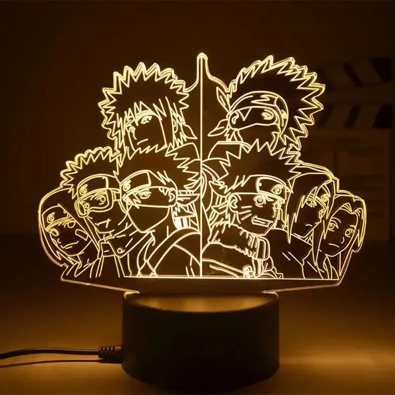 Naruto Anime 3D LED Lamp