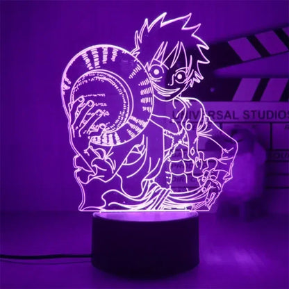 One Piece Anime 3D LED Night Light