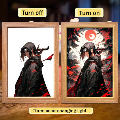 Naruto Anime LED Light Painting