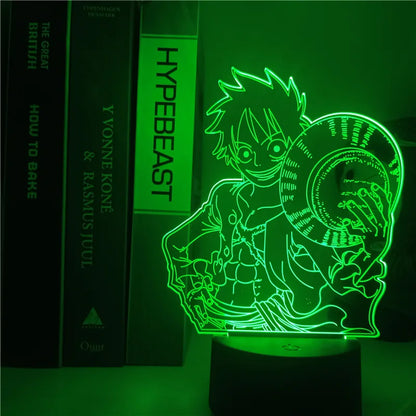One Piece Anime 3D LED Night Light