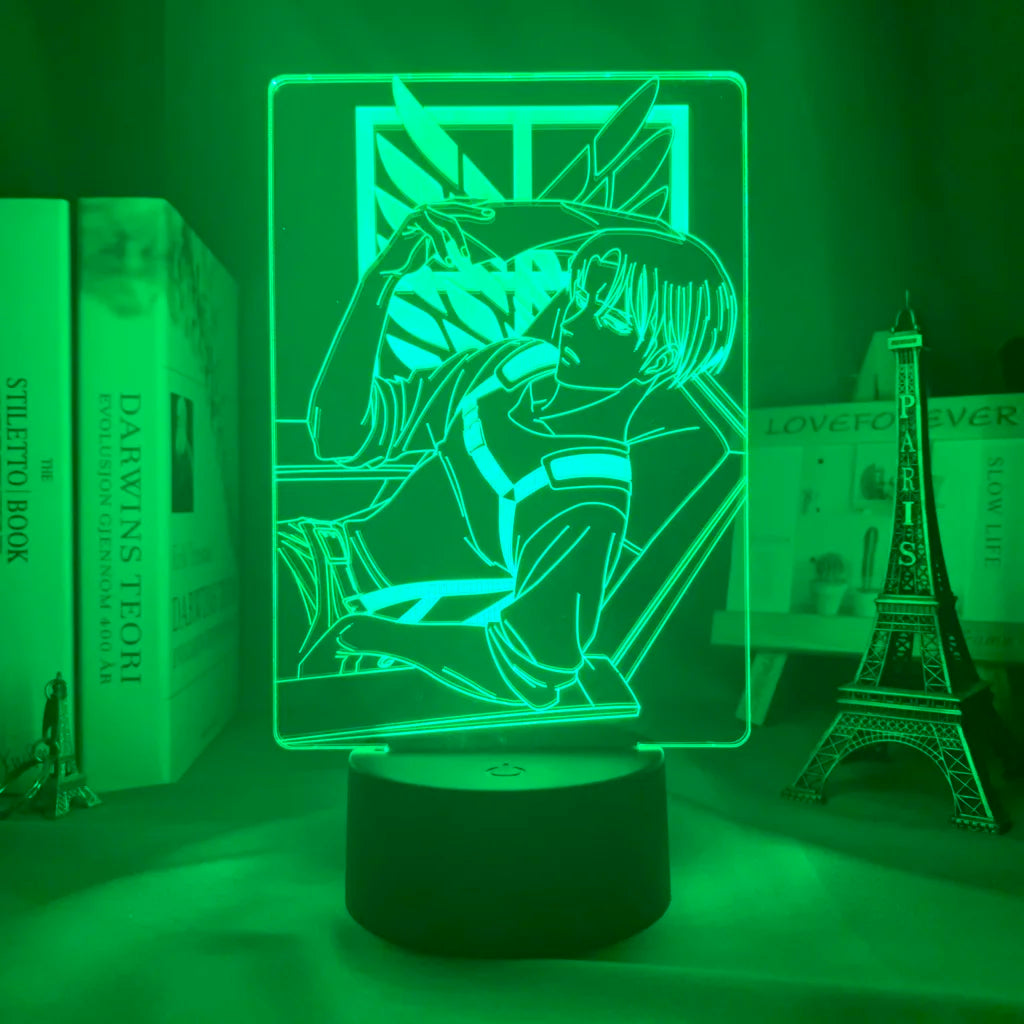 Attack on Titan 3D LED Night Lamp