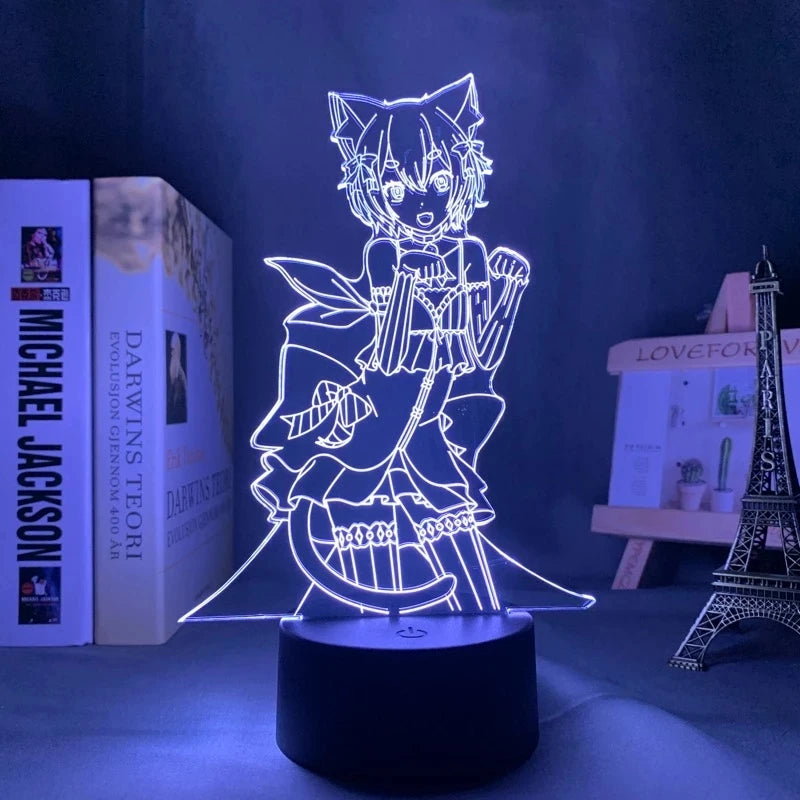 Re:Zero Anime 3D LED Night Light