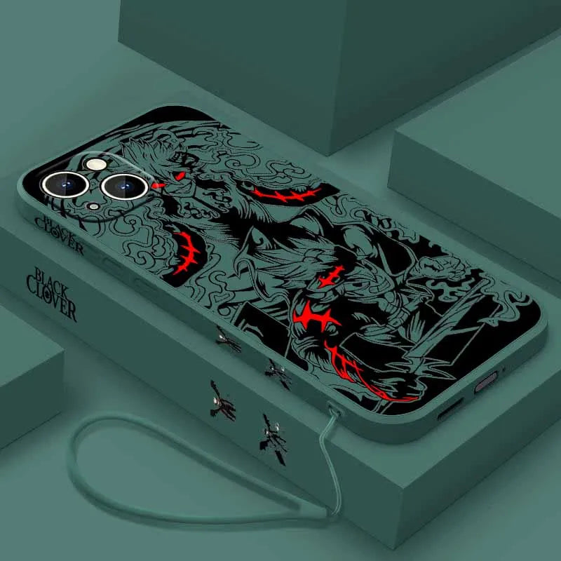 Black Clover Anime Phone Case