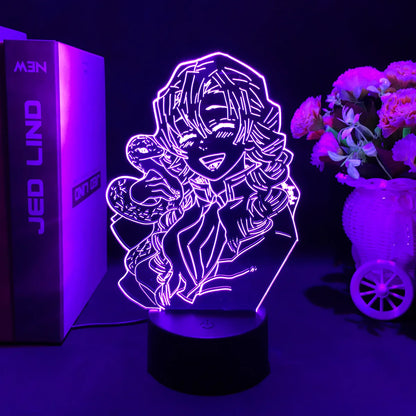 Demon Slayer 3D LED Anime Lamp