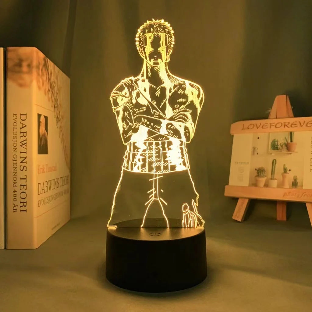 One Piece Anime 3D LED Night Light