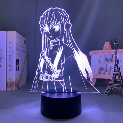 Demon Slayer 3D LED Anime Lamp