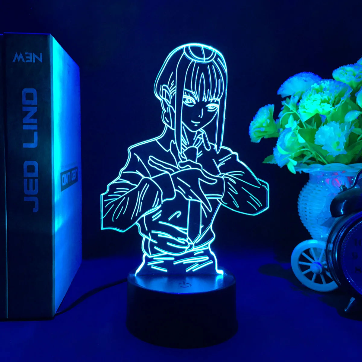 Chainsaw Man Anime 3D LED Night Light