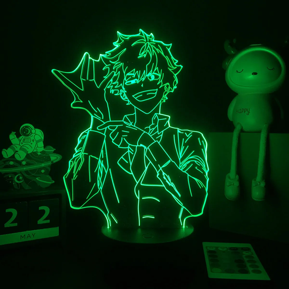 My Hero Academia Anime 3D LED Night Light