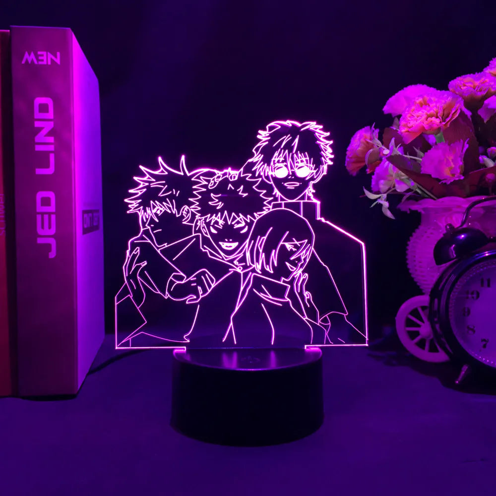 Jujutsu Kaisen Anime 3D LED Night Light